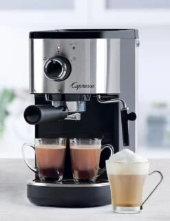 Capresso EC Select 120.05 Espresso Machine 20 Capresso EC Select 120.05 Espresso Machine -Coffee Series Shop 120.05 ECSelect LifestyleShot Cropped
