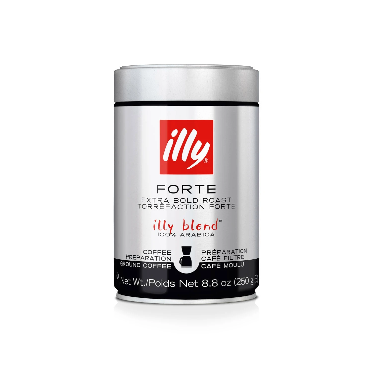 Illy Ground Drip Forte Coffee - Extra Bold Roast 3 Illy Ground Drip Forte Coffee - Extra Bold Roast