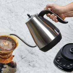 Capresso Pour-Over Kettle -Coffee Series Shop 290 wetgrounds2