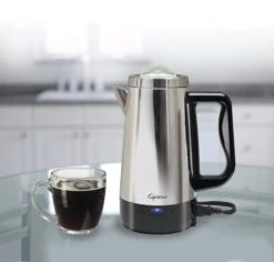 Capresso Perk Electric Percolator 8-Cup -Coffee Series Shop 403.05LifestyleHR