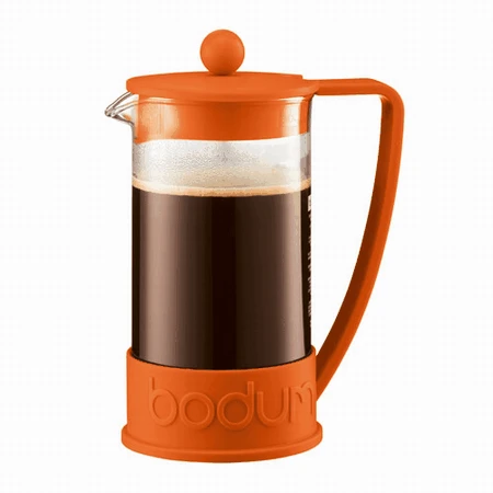 Bodum BRAZIL Coffee Press In Orange 3 Bodum BRAZIL Coffee Press In Orange
