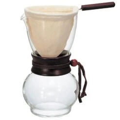 Hario Woodneck Drip Pot 8 Oz -Coffee Series Shop 4624 original hario woodneck drip pot 16oz
