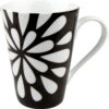 Konitz Black And White 13oz Mug Bloom Design 1 Konitz Black And White 13oz Mug Bloom Design -Coffee Series Shop 5580 original konitz black and white 13oz mug bloom 1