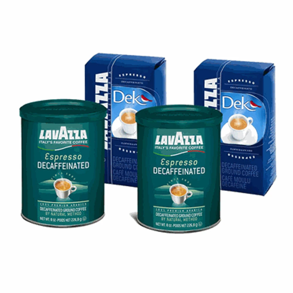 Lavazza Pre-Ground Decaf Espresso Sampler 3 Lavazza Pre-Ground Decaf Espresso Sampler