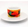 Francis Francis! Mou Cup And Saucer Red/Yellow -Coffee Series Shop 6008 original francis francis mou cup and saucer redyellow