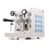 Rocket Espresso Appartamento Espresso Machine - Aquamarine Panels -Coffee Series Shop Aquamarine Angle