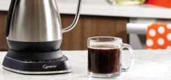 Capresso Pour-Over Kettle -Coffee Series Shop AutomaticReheat Grid4