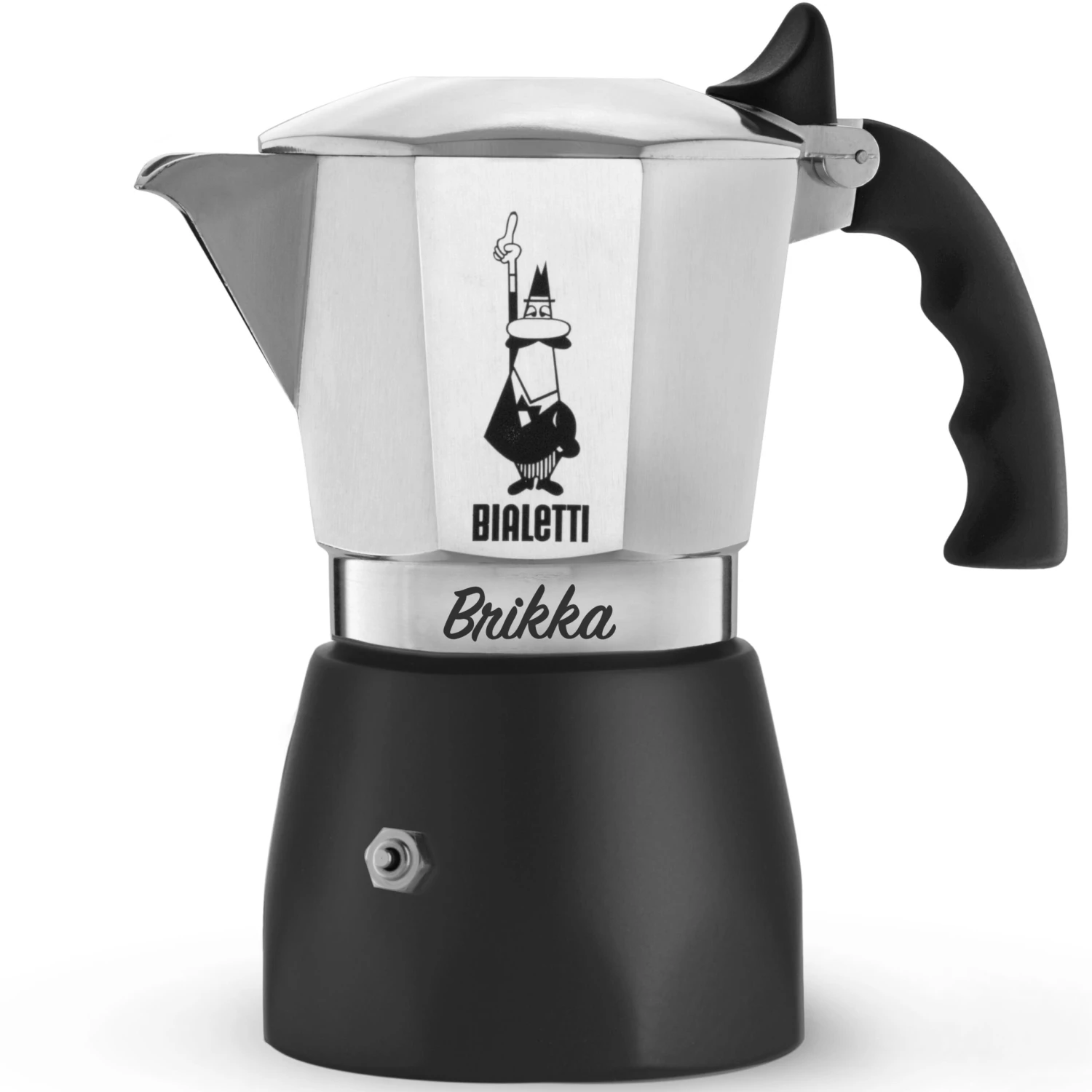 Bialetti Brikka 2-Cup Moka Pot With High Pressure Valve 3 Bialetti Brikka 2-Cup Moka Pot With High Pressure Valve