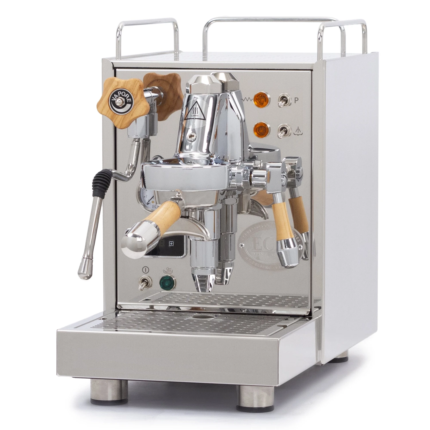 ECM Classika PID Espresso Machine - Olive Wood 3 ECM Classika PID Espresso Machine - Olive Wood