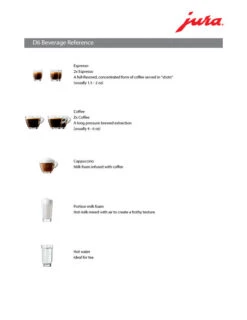 JURA D6 Espresso Machine - Platinum -Coffee Series Shop D6 Beverage Ref 8e245d2d 35c0 49f8 a27e 72dac2dd1db2