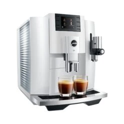 JURA E8 Espresso Machine - Piano White (NAA) -Coffee Series Shop E8 2020 pss PW 2Esp en Original eng 29339