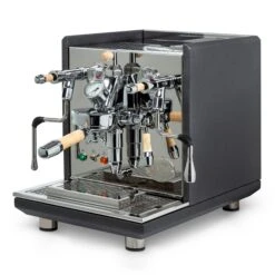 ECM Synchronika Espresso Machine With Flow Control - Anthracite -Coffee Series Shop ECMSYNCHDBFCTMP AnthraciteSidePanels
