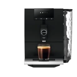 JURA ENA 4 Super-Automatic Espresso Machine - Full Metropolitan Black -Coffee Series Shop ENA 4 Full Metropolitan Black NAA frontal coffee
