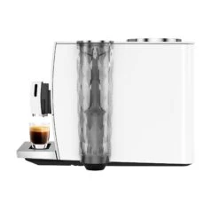JURA ENA 8 Espresso Machine - Full Nordic White -Coffee Series Shop ENA 8 Full Nordic White NAA rightprofile watertank espresso square