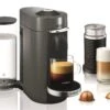Nespresso Vertuo Plus Deluxe Espresso Machine By DeLonghi With Aeroccino - Titan 2 Nespresso Vertuo Plus Deluxe Espresso Machine By DeLonghi With Aeroccino - Titan -Coffee Series Shop ENV155TAE