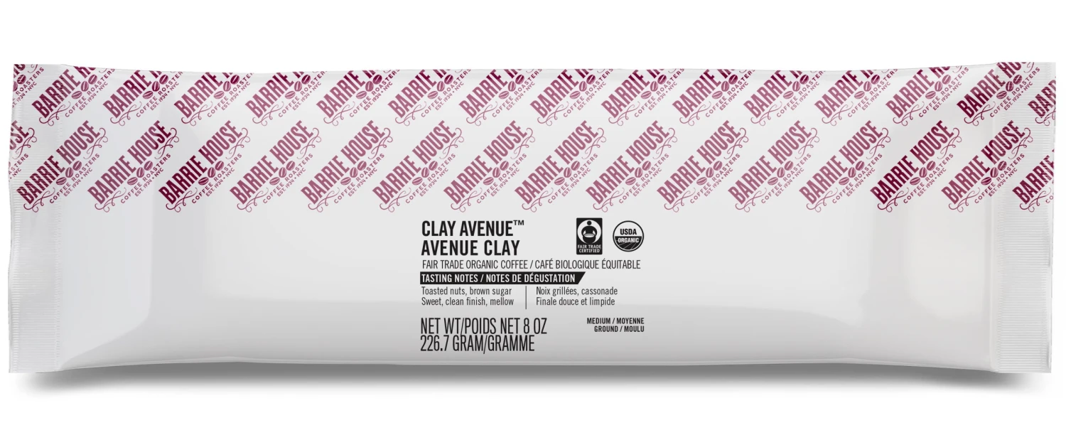 Barrie House Clay Avenue Fair Trade Organic Ground Coffee - 8oz 3 Barrie House Clay Avenue Fair Trade Organic Ground Coffee - 8oz