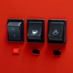 Gaggia Classic Evo Pro Espresso Machine In Lobster Red -Coffee Series Shop GACLASSICEVOPROORG 0012