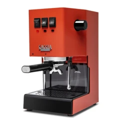 Gaggia Classic Evo Pro Espresso Machine In Lobster Red -Coffee Series Shop GACLASSICEVOPROORG 1155