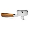 Zebra Wood Single Spout Gaggia Portafilter -Coffee Series Shop GAZWPFHNDL1S