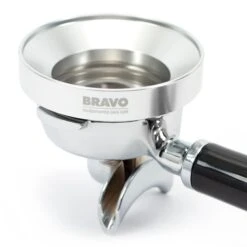 Bravo 58 Mm Portafilter Dosing Funnel - Silver -Coffee Series Shop IMG 1467