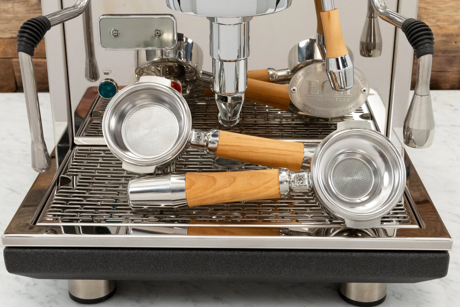 ECM Synchronika Espresso Machine With Flow Control - Olive Wood 6 ECM Synchronika Espresso Machine With Flow Control - Olive Wood - Image 4