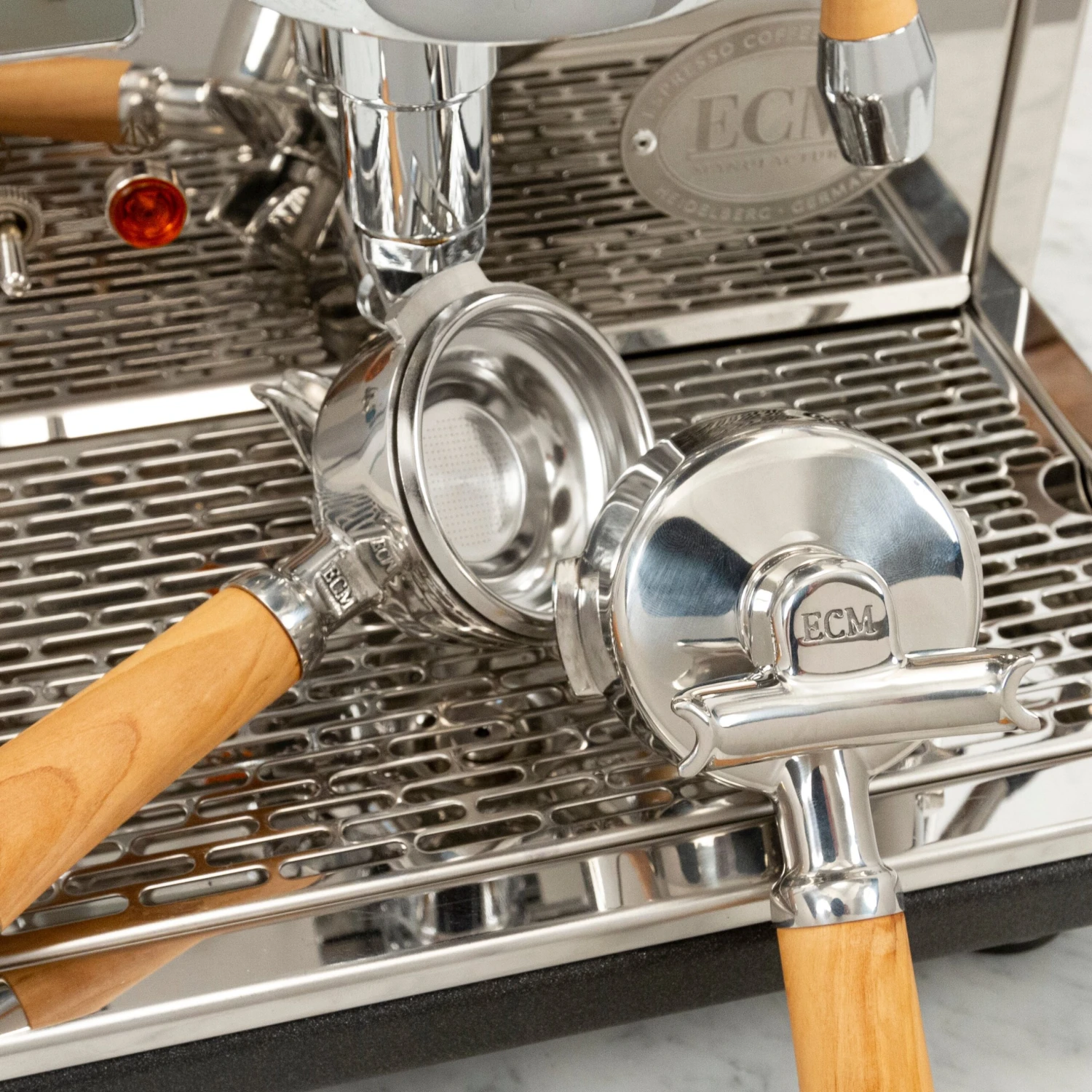 ECM Synchronika Espresso Machine With Flow Control - Olive Wood 16 ECM Synchronika Espresso Machine With Flow Control - Olive Wood - Image 14