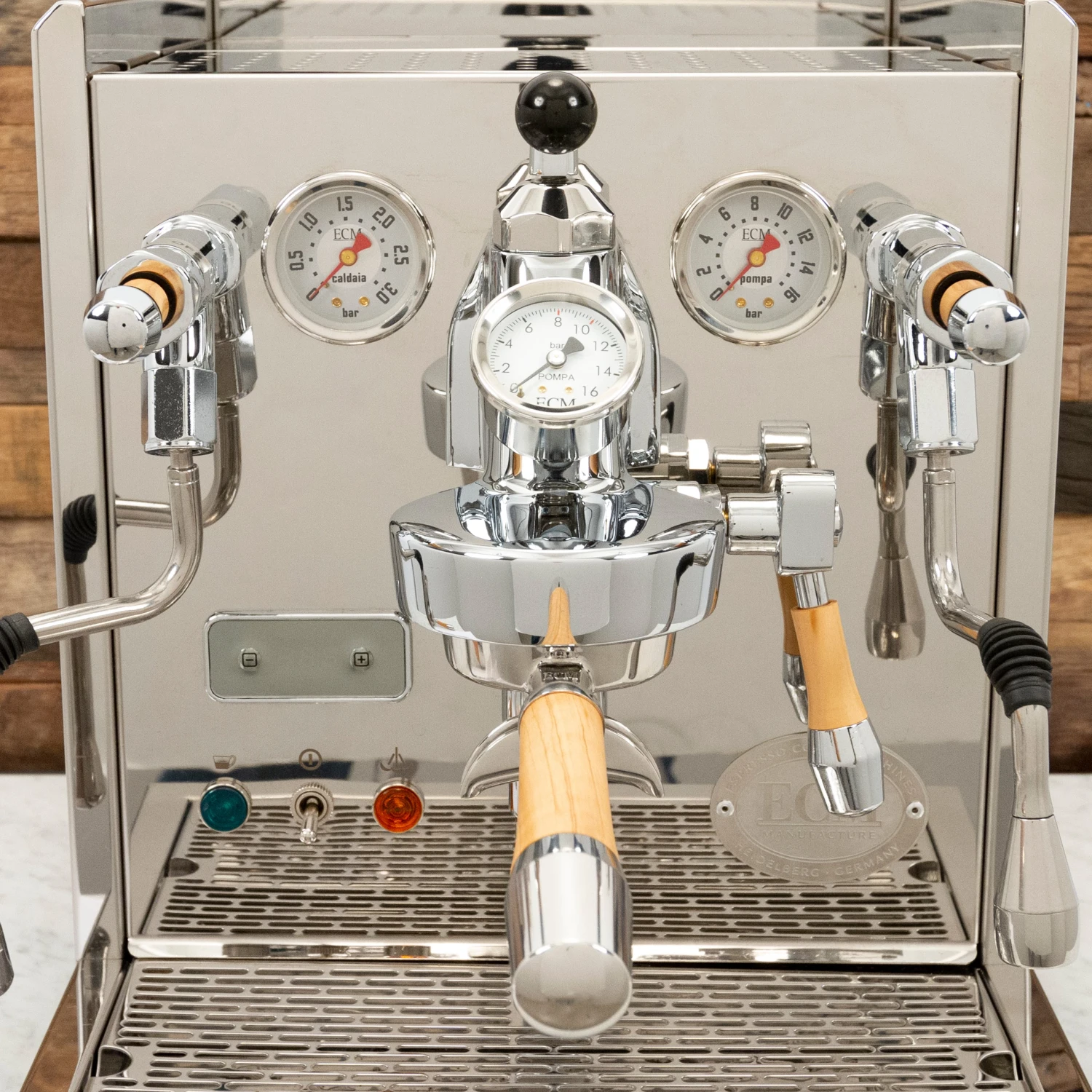 ECM Synchronika Espresso Machine With Flow Control - Olive Wood 20 ECM Synchronika Espresso Machine With Flow Control - Olive Wood - Image 18