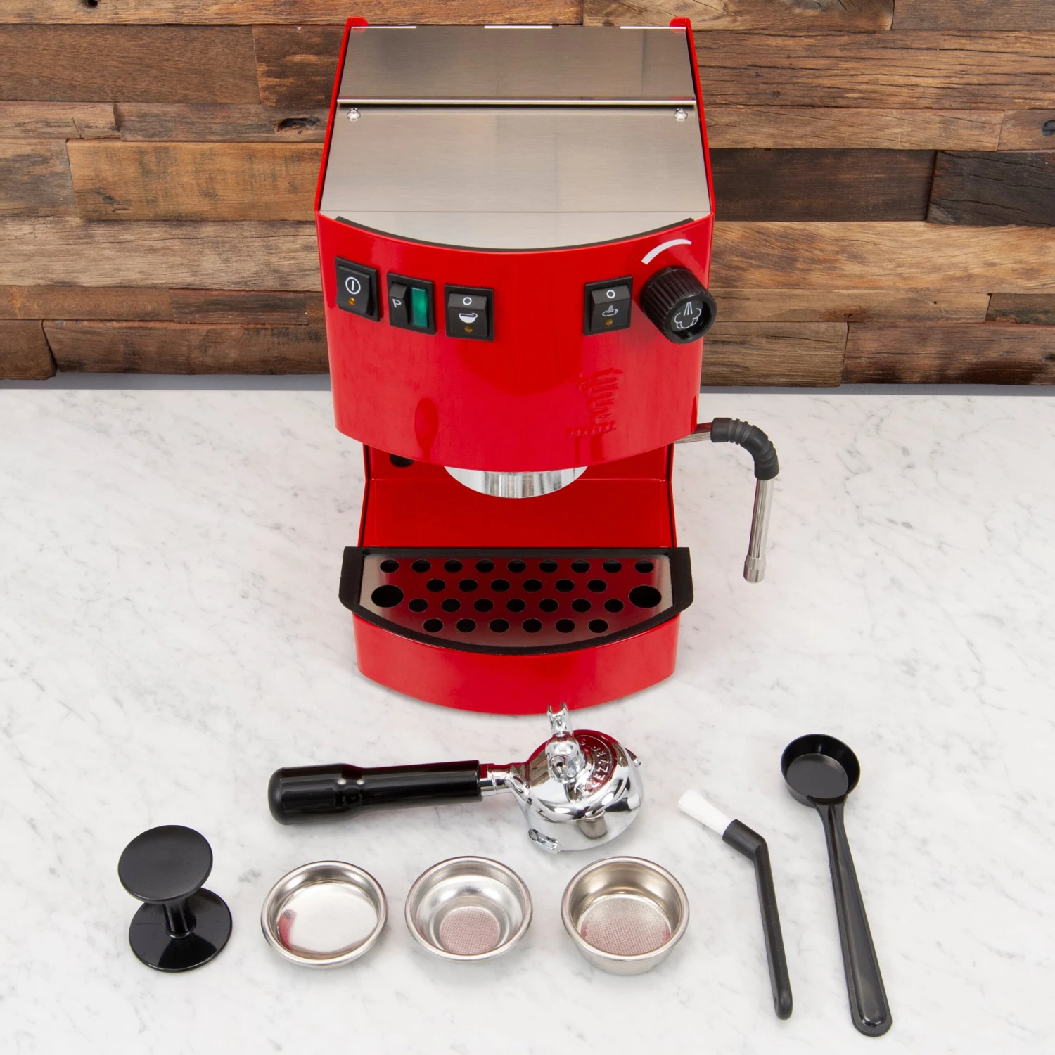 Bezzera New Hobby Espresso Machine In Red 13 Bezzera New Hobby Espresso Machine In Red - Image 11