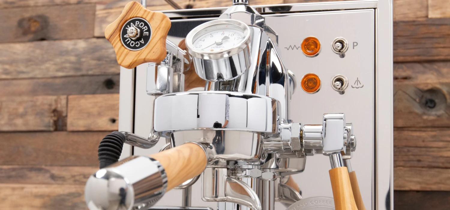 ECM Classika PID Espresso Machine With Flow Control - Olive Wood 11 ECM Classika PID Espresso Machine With Flow Control - Olive Wood - Image 9
