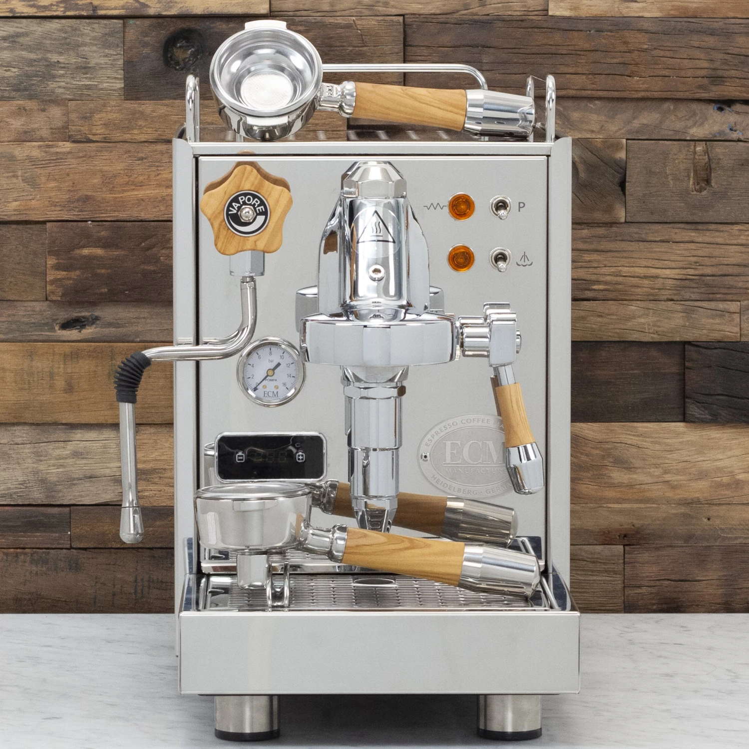 ECM Classika PID Espresso Machine - Olive Wood 6 ECM Classika PID Espresso Machine - Olive Wood - Image 4