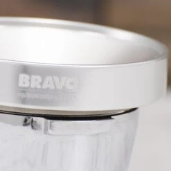 Bravo 54 Mm Dosing Funnel - Silver -Coffee Series Shop IMG 5650