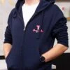 Bezzera Navy Blue Hooded Sweatshirt -Coffee Series Shop IMG 5798