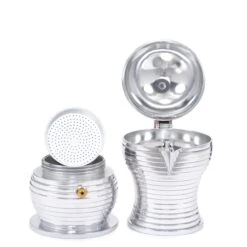 Illy Alessi Pulcina 3 Cup Moka Pot - Red -Coffee Series Shop IMG 5857