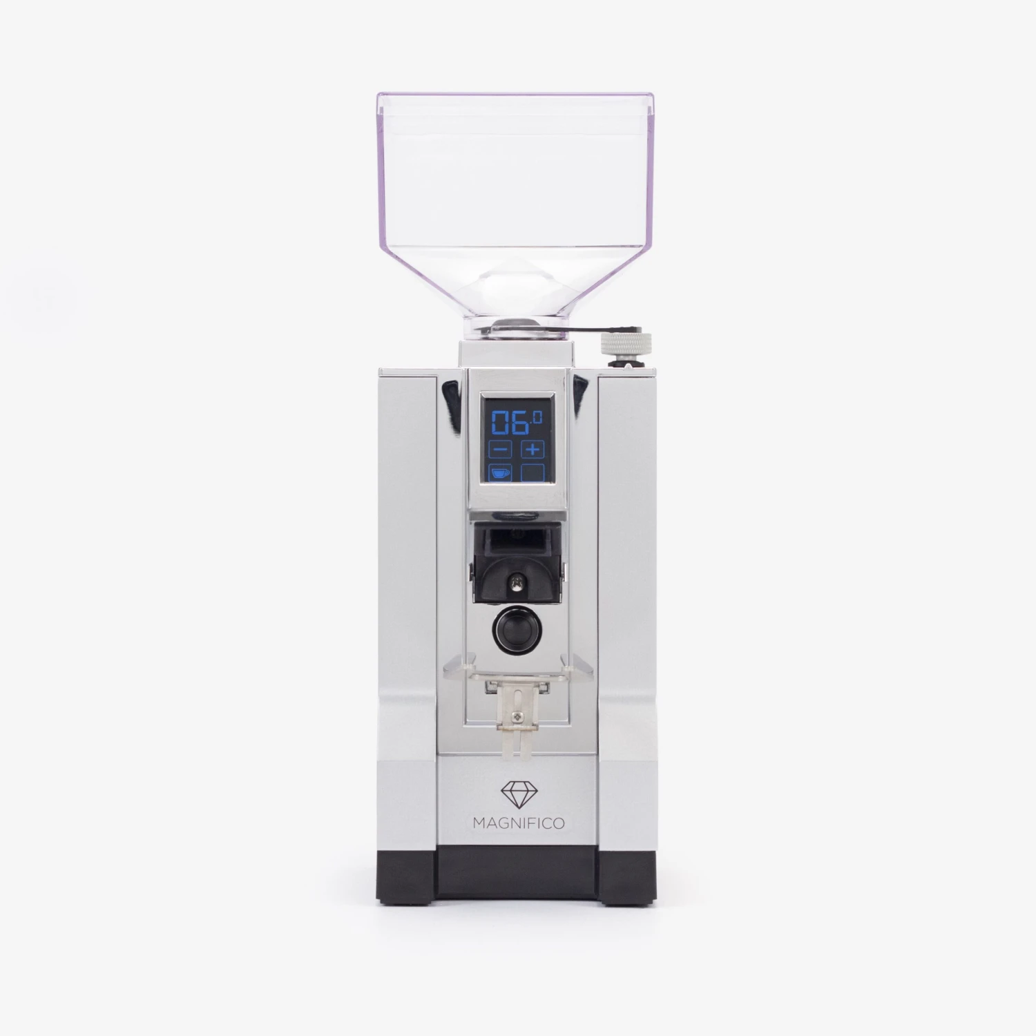 Eureka Mignon Magnifico Coffee Grinder In Grey 4 Eureka Mignon Magnifico Coffee Grinder In Grey - Image 2