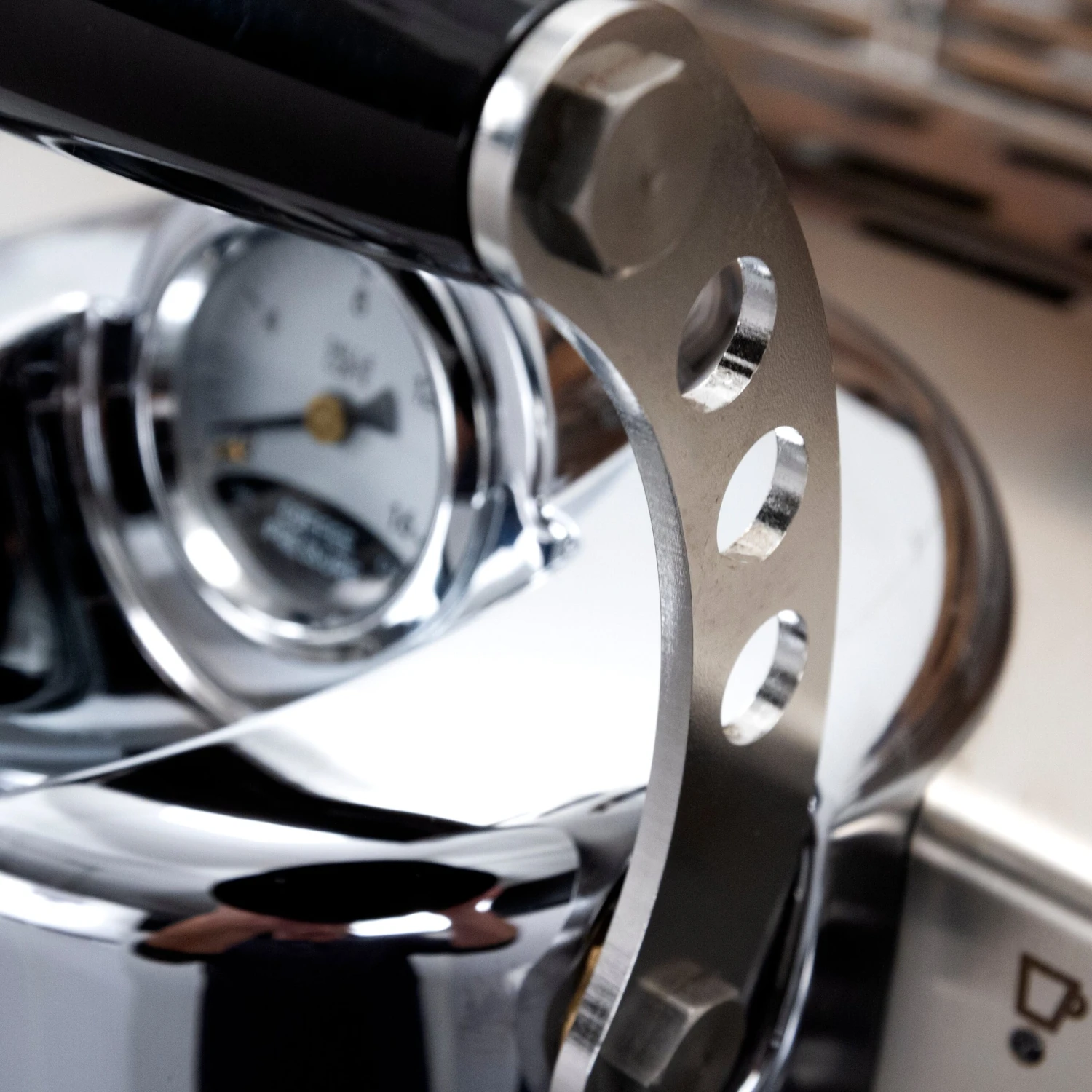 Dalla Corte Mina Espresso Machine (110v) - Dark Oak 10 Dalla Corte Mina Espresso Machine (110v) - Dark Oak - Image 8