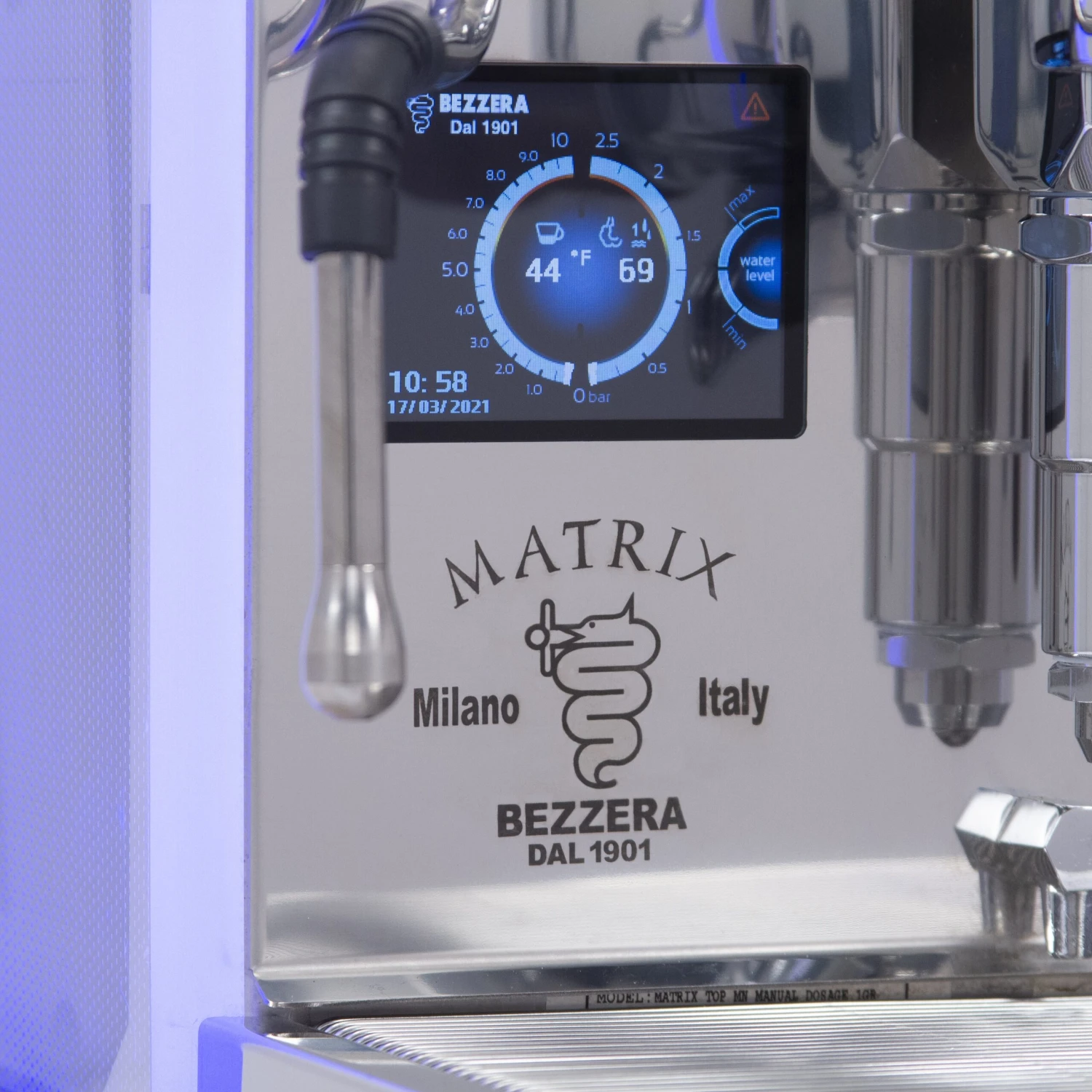 Bezzera Matrix MN Dual Boiler Espresso Machine 12 Bezzera Matrix MN Dual Boiler Espresso Machine - Image 10