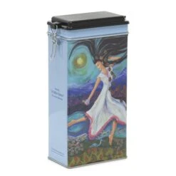 Lauren Salzman Art - Coffee Dance Storage Tin 7 Lauren Salzman Art - Coffee Dance Storage Tin -Coffee Series Shop IMG 8661
