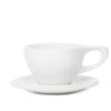 NotNeutral Large Latte Cup And Saucer - White 1 NotNeutral Large Latte Cup And Saucer - White -Coffee Series Shop LINO L Latte White