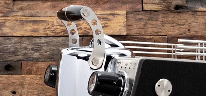 Dalla Corte Mina Espresso Machine (220v) - Country Green 7 Dalla Corte Mina Espresso Machine (220v) - Country Green - Image 5