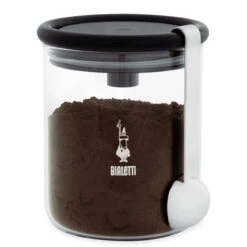 Bialetti Glass Storage Jar With Moka Top