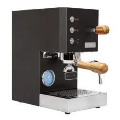Coffee Series Shop 15 Profitec GO Espresso Machine - Black With Olive Wood