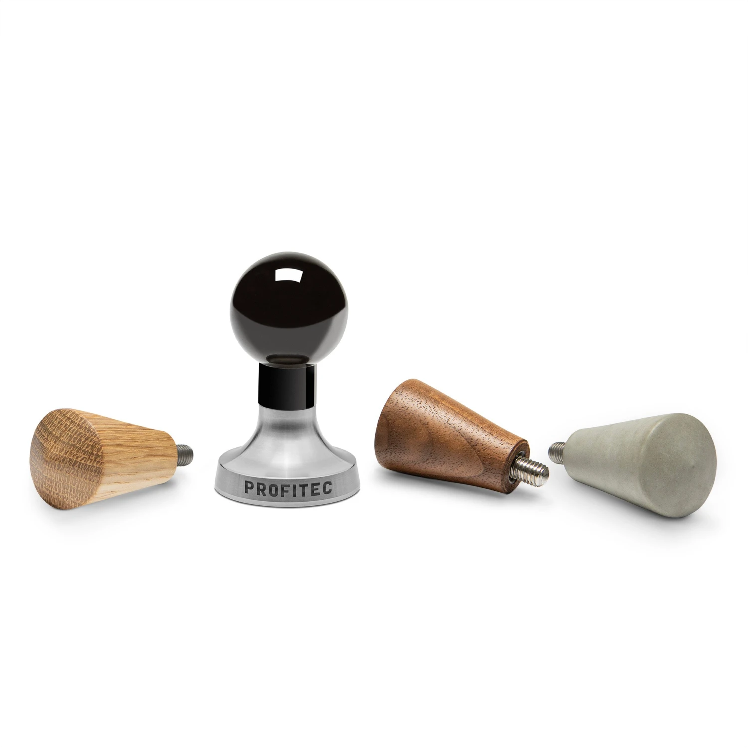 Profitec Tamper Handle - American Walnut 4 Profitec Tamper Handle - American Walnut - Image 2