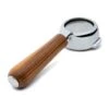 Quick Mill Walnut Handle Bottomless Portafilter -Coffee Series Shop QMWOODBTMLS 0648