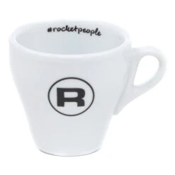 Rocket Espresso 6 Piece Flat White Cup And Saucer Set - White -Coffee Series Shop REFLATCUP6PCWHT 0484