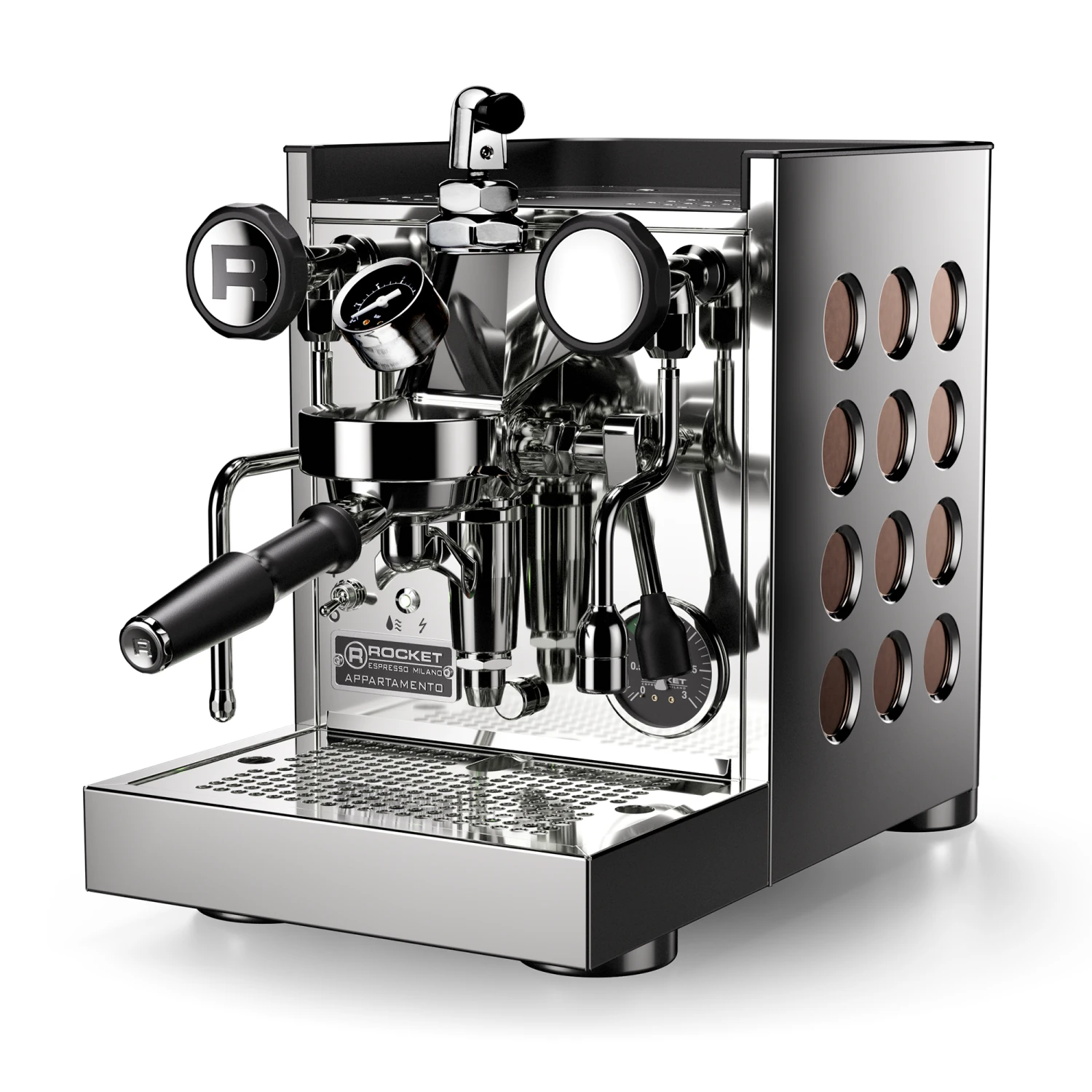 Rocket Espresso Appartamento TCA Espresso Machine With Flow Control - Copper 3 Rocket Espresso Appartamento TCA Espresso Machine With Flow Control - Copper