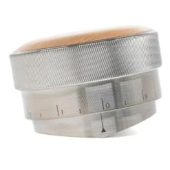 Saint Anthony Industries BT Wedge Espresso Preparation Distribution Tool 58.3mm - Curly Maple