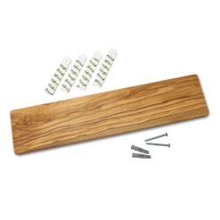 Wiedemann Hangup 4pc Equipment Rack - Olive Wood -Coffee Series Shop WMHANGUP4OW 06