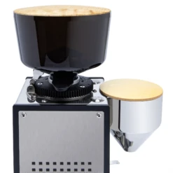 ECM And Profitec 500g Hopper Lid And Funnel Lid - Tiger Maple -Coffee Series Shop WMLIDECM2XTM 6352