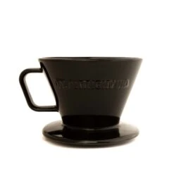 Saint Anthony Industries F70 Ceramic Flatbottom Pourover Brewer - Black