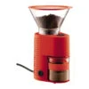 Bodum Bistro Burr Coffee Grinder In Red -Coffee Series Shop bodum bistro burr grinder in red
